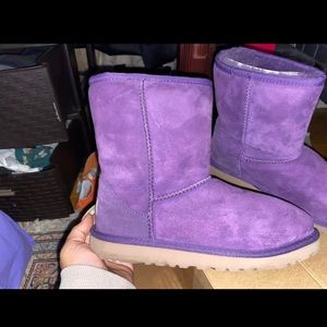 Purple Uggs -BIG KID size 5 YOUTH